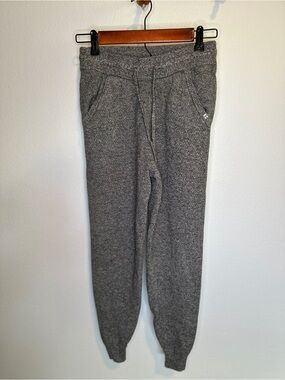 Tommy John Women's Gray Cozy Sweater Knit Casual Lounge Joggers XS